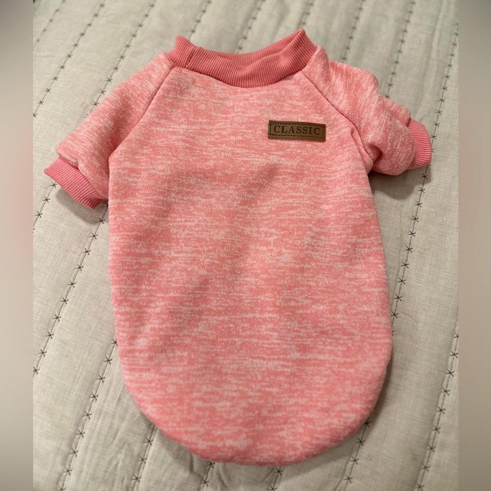Pink Dog Sweatshirt